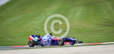 Formel 1 Testfahrt
